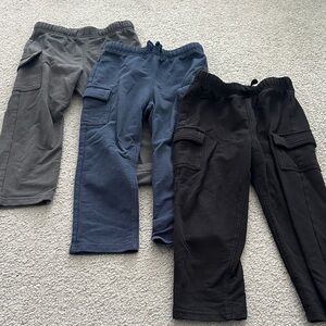 Jumping Beans Kids Sweatpants Set - Gray, Blue, and Black